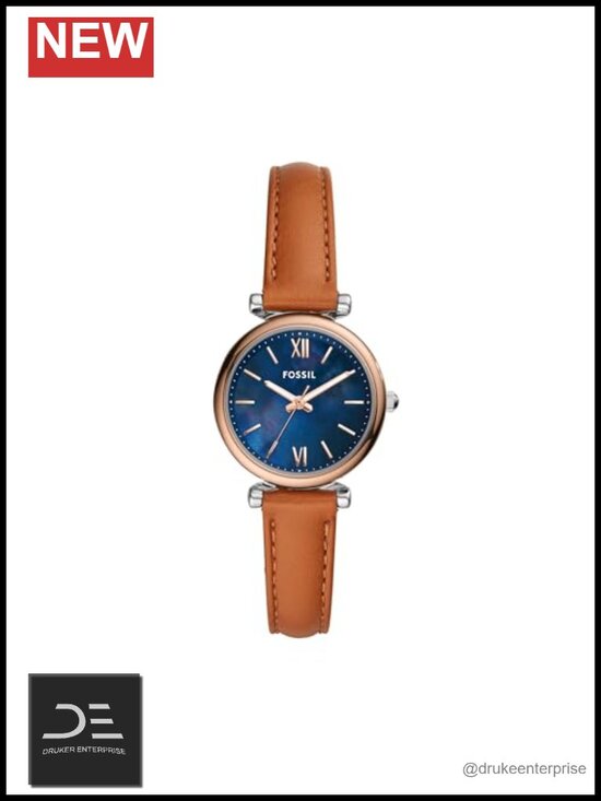 Fossil Carlie Three-Hand Stainless Steel Watch and Bracelet Set main image 4